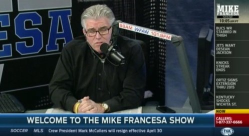 Mike Francesa: often wrong
