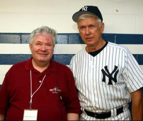 Ed Lucas with Gene Michael