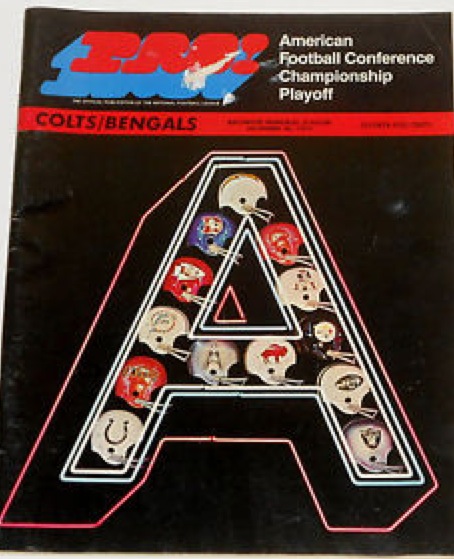 1970 Colts vs Bengals