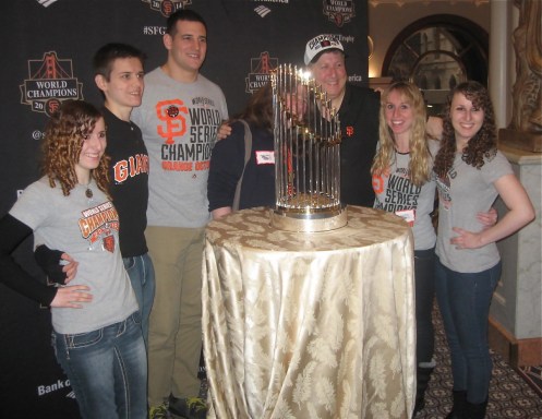 President Gary Mintz and family