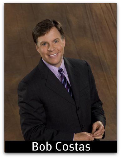 FOOTBALL NIGHT IN AMERICA -- Pictured: Bob Costas -- NBC Photo: Mitchell Haaseth