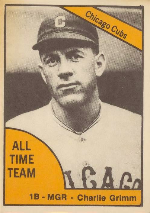 TCMA All Time Cubs 1977 Grimm